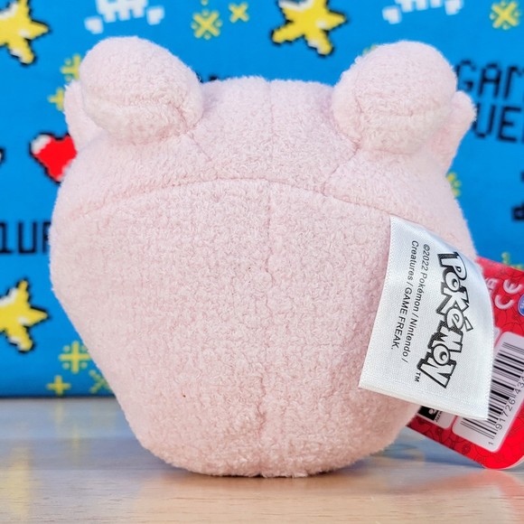 Jazwares Pokemon Sleeping Igglybuff 5" Video Game Collectible Toy Plush NWT - Picture 3 of 5